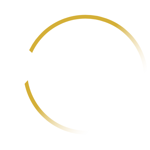 Logo blanc du Restaurant L’Absolu sur fond noir – restaurant semi-gastronomique à Auros, Gironde